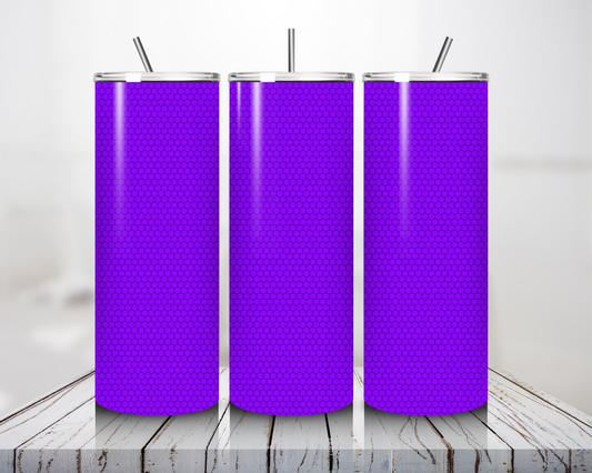 Purple Solid DIY Tumbler