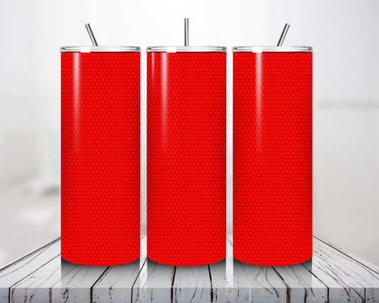 Red Solid DIY Tumbler